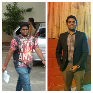 young man fat to fit transformation