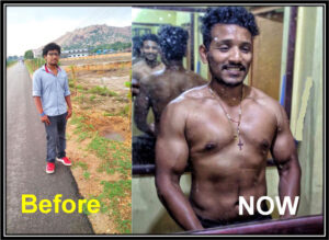 young man lean to build transformation