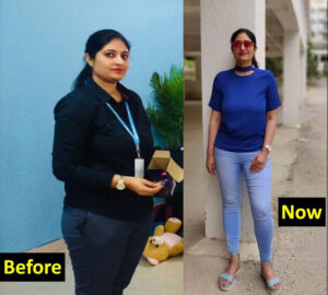 Young lady fat to fit transformation
