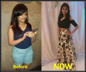 Young lady chubby to fit transformation
